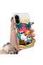 Realme C67 4g Compatible Hard Acrylic Back Silicone Edge Lens Protection Cat Case