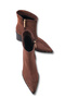 Astra Fia Women's Pointed Toe Heeled Boots 00124001 Brown Suede - 4