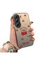 Tecno Camon 40(Cm5) Compatible Hard Acrylic Back Silicone Edge Lens Protection Cherry Case