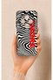 Redmi 14C Compatible Zebra Amore Patterned Silicone Case