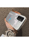 Samsung Galaxy A54 Compatible Hard Acrylic Back Silicone Edge Lens Protection Stylish Print Case - 4
