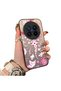 Vivo X300 Pro Compatible Hard Acrylic Back Silicone Edge Lens Protection Stylish Print Case