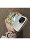 iPhone 13 Mini Compatible Hard Acrylic Back Silicone Edge Lens Protection Daisy Case - 4