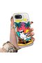 iPhone 17E Compatible Hard Acrylic Back Silicone Edge Lens Protection Cat Case