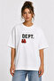 T-Shirts - White - Oversize - 2