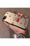 iPhone 7/8/Se 2020 2022 Compatible Hard Acrylic Back Silicone Edge Lens Protection Cherry Case - 4
