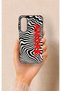 Samsung A27 Compatible Zebra Amore Patterned Silicone Case