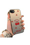 iPhone 7/8/Se 2020 2022 Compatible Hard Acrylic Back Silicone Edge Lens Protection Cherry Case