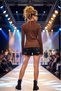 Crew Neck Long Sleeve Finger-Loop Blouse Fitted Stretchy Knitted Luxury Women's T-Shirt - 6