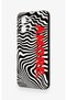 Vivo Y28 Compatible Zebra Amore Patterned Silicone Case - 4