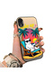 iPhone Xr Compatible Hard Acrylic Back Silicone Edge Lens Protection Cat Case