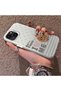 iPhone 15 Plus/14 Plus Compatible Hard Acrylic Back Silicone Edge Lens Protection Rabbit Case - 4