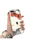iPhone 7 Plus/8 Plus Compatible Hard Acrylic Back Silicone Edge Lens Protection Kitty Case