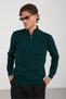 Men's Washable Anti-Pilling Half-Zip Basic Knitwear - 5