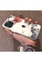 iPhone 16 Pro Max Compatible Hard Acrylic Back Silicone Edge Lens Protection Kitty Case - 3