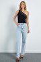Stoned One-Shoulder Slim Fit Blouse - 3