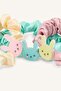 3-Piece Rabbit Figured Drawstring Hair Accessory for Baby Girl I3153A5Ns - 2