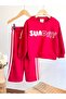 Barbosa Girls' Stylish Sweatshirt Tracksuit 2-Piece Set - 4