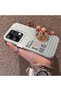 Xiaomi Redmi Note 13 4g Compatible Hard Acrylic Back Silicone Edge Lens Protection Rabbit Case - 4