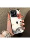 Realme Note 50 Compatible Hard Acrylic Back Silicone Edge Lens Protection Kitty Case - 2