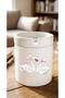 Swan Printed Aesthetic Special Design Printed Ceramic Ashtray Odorless Ashtray