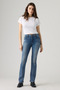 725 high rise bootcut finder keeper clean hem med indigo women's jean