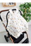 Stroller Cover with Zipper, Muslin, Newborn Baby Products