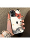 Xiaomi Poco X5 Compatible Hard Acrylic Back Silicone Edge Lens Protection Kitty Case - 2