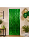 Metallic Green Foil Door Curtain 100X200 cm Party Birthday Decoration Photo Background Curtain - 2