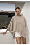 Blouses - Beige - Asymmetric