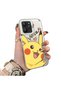 Xiaomi Redmi 12 4G/5G Compatible Hard Acrylic Back Silicone Edge Lens Protection Cartoon Case