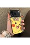 iPhone 17 Pro Compatible Hard Acrylic Back Silicone Edge Lens Protection Cartoon Case - 2