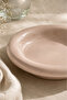 Bright Beige Donut Ceramic Dinner Plate – 21.5 cm - 2