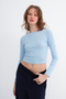 Long Sleeve Basic Blouse B1845 - 5
