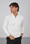 Men's Washable Anti-Pilling Half-Zip Basic Knitwear - 4