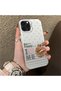 iPhone 14 Pro Compatible Hard Acrylic Back Silicone Edge Lens Protection Rabbit Case - 2