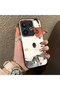 Vivo X200 Fe Compatible Hard Acrylic Back Silicone Edge Lens Protection Kitty Case - 2