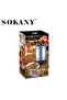 Electric Oven Home Smokeless BBQ Grill Automatic Rotating Skewer Grilled Kebab Machine Barbecue Cup - 3