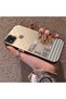 Xiaomi Redmi 9C/10A Compatible Hard Acrylic Back Silicone Edge Lens Protection Rabbit Case - 3