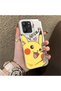 Xiaomi Redmi 12 4G/5G Compatible Hard Acrylic Back Silicone Edge Lens Protection Cartoon Case - 3