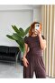 Pajama Sets - Brown - Long - 4