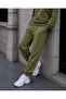 Women's 3 Thread Non-Threaded Crew Neck Sweatshirt & Jogger Sweatpants Set - 5