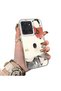 Xiaomi Poco C85 4g Compatible Hard Acrylic Back Silicone Edge Lens Protection Kitty Case