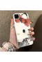 Realme C15/C25/C25S Compatible Hard Acrylic Back Silicone Edge Lens Protection Kitty Case - 2