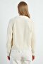 Collar and Hem Lace-Up Knitwear Cardigan - 8