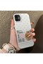 iPhone 11 Compatible Hard Acrylic Back Silicone Edge Lens Protection Rabbit Case - 3