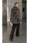 Premium Women's Faux Fur Blazer Jacket with Double Buttons, Slit at the Back, Lined and Furry - 6