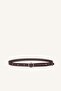 Women's Square Buckle Faux Leather Casual Belt I7843Axns