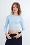 Long Sleeve Basic Blouse B1845