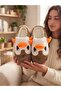 Penguin Figured Embroidery |   Winter Unisex House Slippers |   Non-Slip Sole